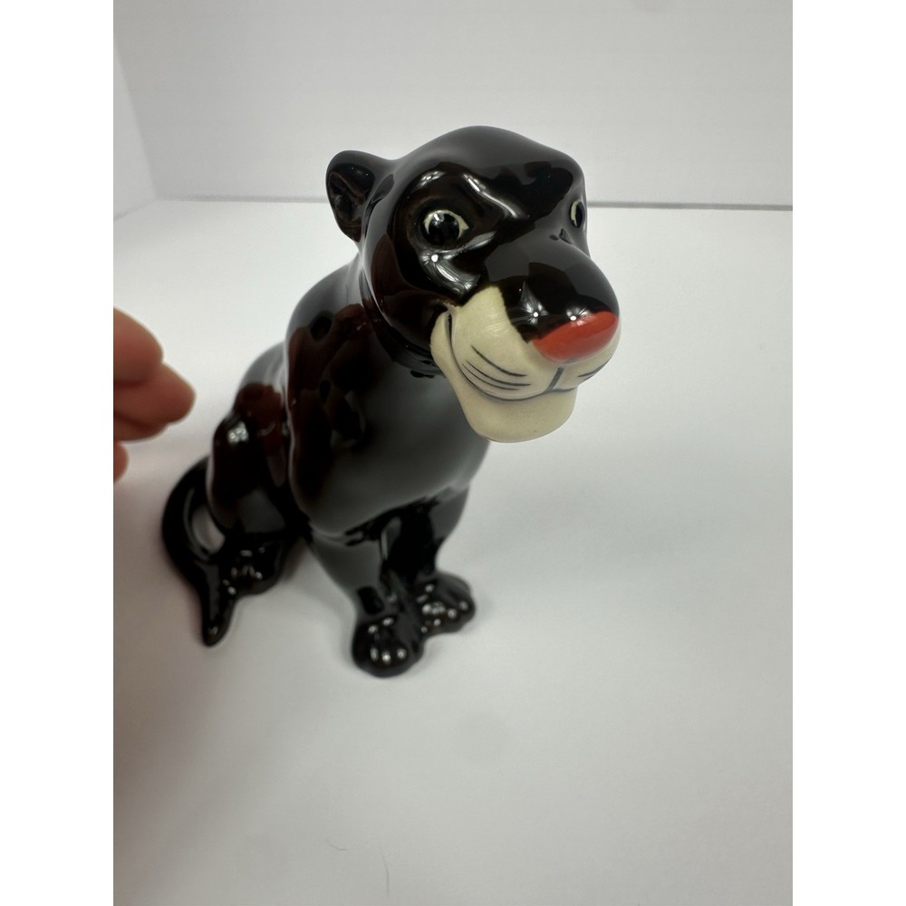 Vintage Disney Bagheera Jungle Book 3.75" Figurine, Black Panther 1960s Japan - Picture 5 of 8